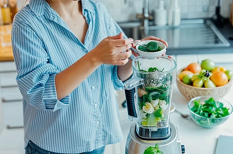 Spróbuj dodać spirulinę do sałatek