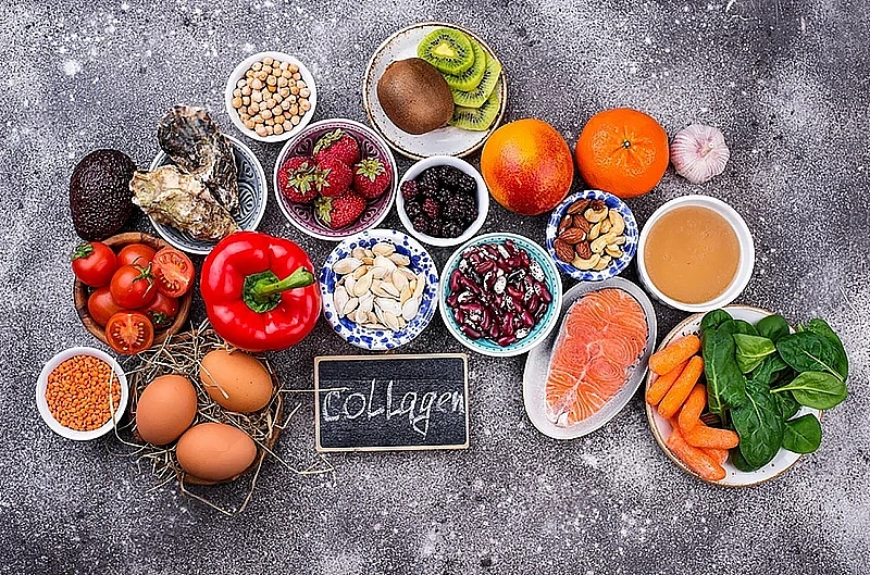 Kolagen naturalnie występuje w produktach pochodzenia zwierzęcego